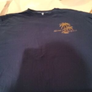 Saddlebred Navy Blue Palm Tree Men's Tee